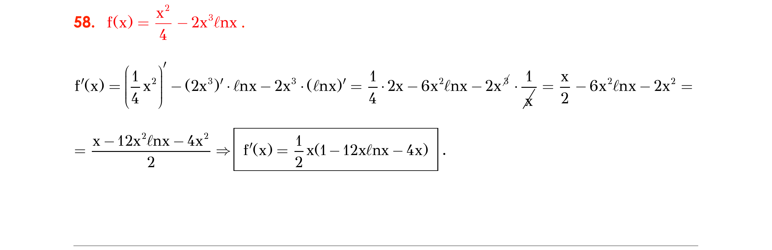 Σάρωση λύσης άσκησης «Λυμένη άσκηση 58» από «Ε2-Κ7-8-9-εξώφυλλο», σελίδα 23.