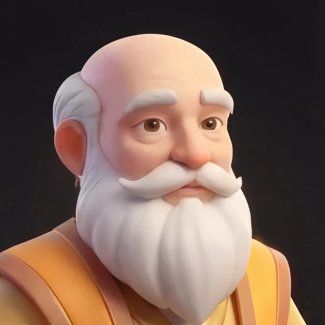 Greek Mathematician Mascot - Daskalos